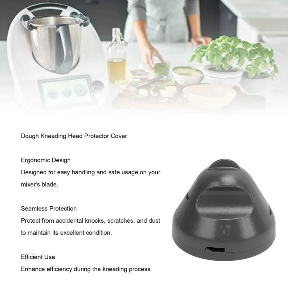 Passend für Thermomix TM6, TM5, Teig Pro Messer-Schutz, schützt das Messer, reduziert Teigreste